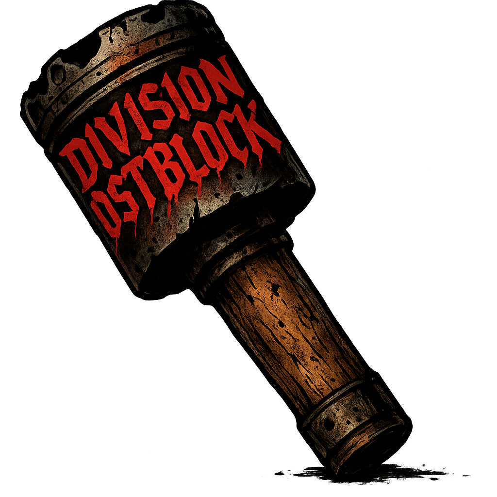 Division Ostblock Sticker – Holzstielgranate
