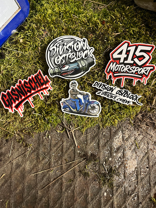 Division Ostblock – 5er Sticker Pack